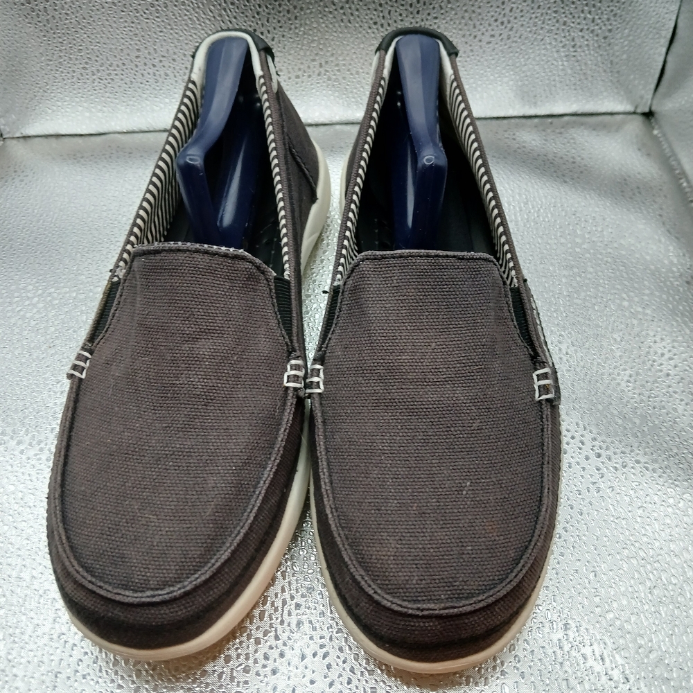 CROCS Navy Blue Flats Classic Loafers Womens Size 9 - Picture 6 of 9